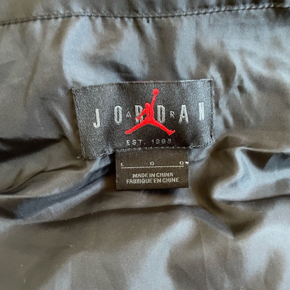 Mens Jordan flight black puffer vest - Picture 3 of 4